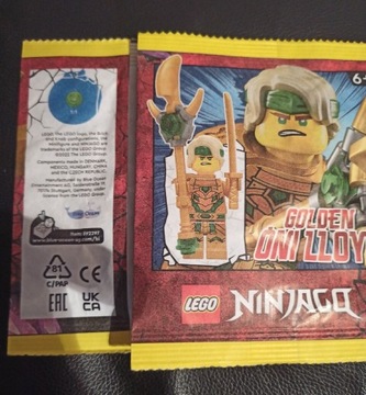Lego Ninjago Figurka Golden Oni LLoyd 892297