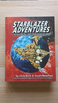 Starblazer Adwentures podręcznik rpg ANG 