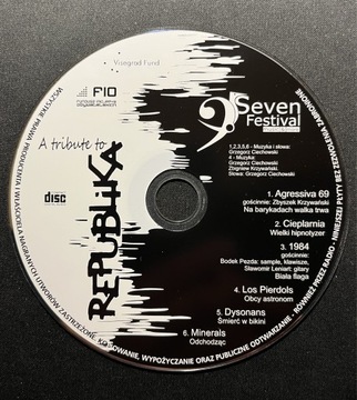 Tribute to Republika Seven Festival CD