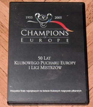 DVD 50 lat Klubowego Pucharu Europy Liga Mistrzów