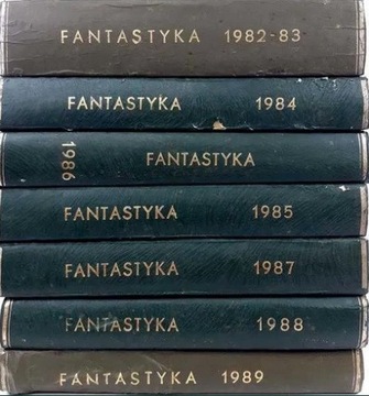 Miesięcznik Fantastyka lata 1982-1989 Wiedźmin