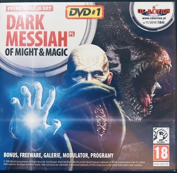 Gry PC CD-Action 2x DVD nr 184: Dark Messiah