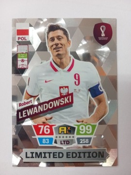 World Cup Qatar 2022 karta limited LEWANDOWSKI 