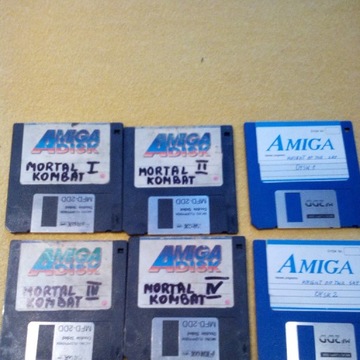 Amiga Disk Mortal Kombat i KOTS