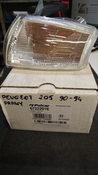 Lampa kierunkowskaz PEUGEOT 205 II 90- prawy