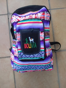 Kolorowy plecak Boliwia