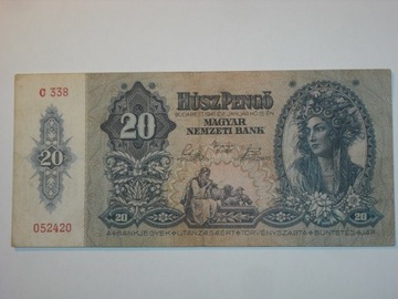20 pengo 1941-Magyar Bank