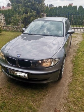 auto samochód bmw e87 seria 1 2009 benzyna 1.6 