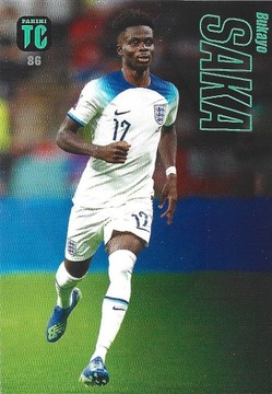 PANINI TOP CLASS 2023 SAKA  ARSENAL BASE 86