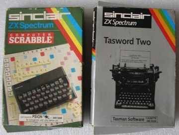 Kasety do ZX Spectrum - Scrabble i Tasword