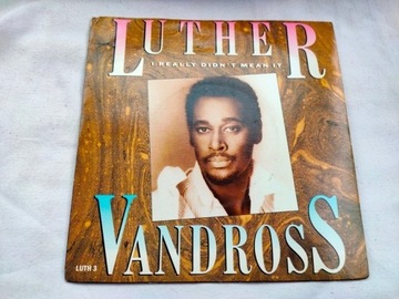 Luther Vandross - I Really Didn't Mean It