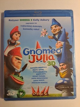 GNOMEO I JULIA [BLU-RAY 2D+3D] Dubbing PL, FOLIA