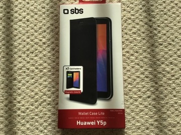 Etui SBS Wallet Lite do Huawei Y5P Czarny