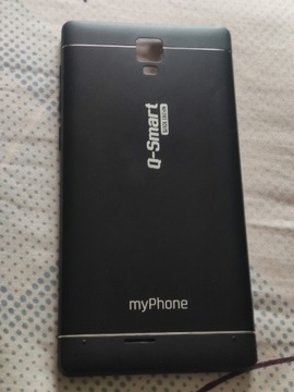 Obudowa klapka myPhone q-smart Black edition 