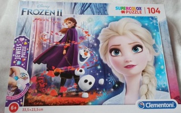 Clementoni Puzzle Kraina lodu II / Frozen II 104 s