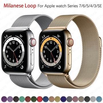 Bransoletka Milanese, do zegarków Apple 