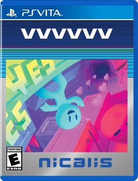 Gra VVVVVV Sony PS Vita NICALIS RAREST GAME 2023