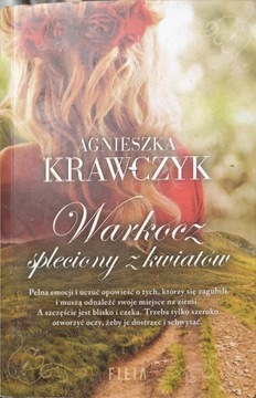 Agnieszka Krawczyk Warkocz pleciony z kwiatów