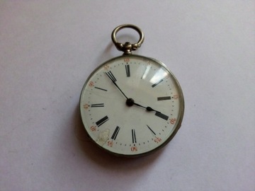 Stary zegarek  kieszonkowy kluczykowy nr 6