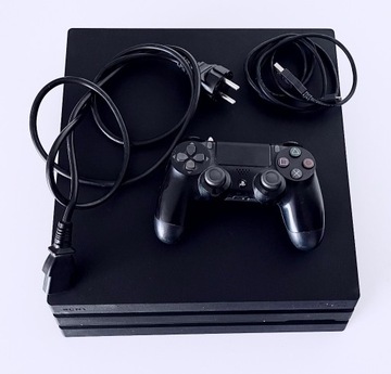 Konsola PS4 PlayStation 4 PRO 4K 1TB + PAD i kable