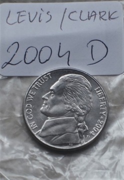 USA 5 CENTÓW (FIVE CENTS) 2004 D