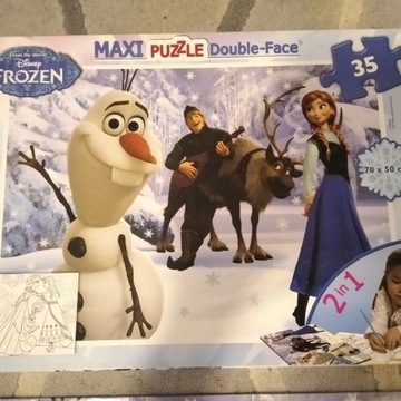 Puzzle maxi Kraina Lodu Frozen 