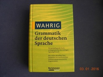 Grammatik der deutschen Sprache ksiażka jak nowa 