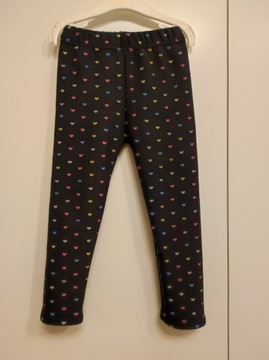 Legginsy ocieplane r. 110 2 pary