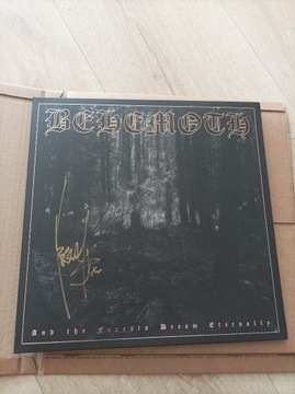 Behemoth-And the forests,LP,moonspell ltd,autograf