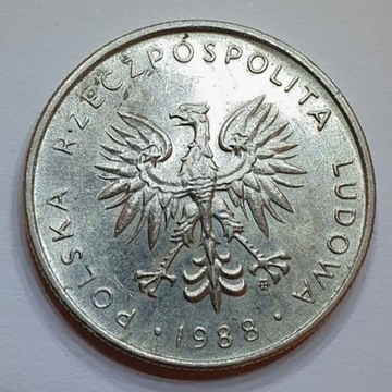 10 złotych  1988 PRL