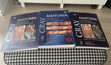 Anatomia Gray 3 tomy używana