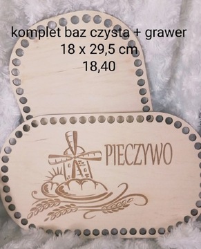 Baza koszyk pieczywo sznurek 