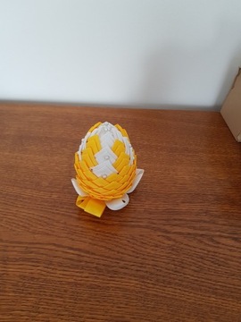 Styropianowe jajko.  Handmade.