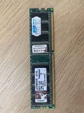 Kingston 256 MB DDR400 - Pamięć RAM