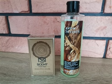 AVON Zestaw kosmetyków Masculine Woody