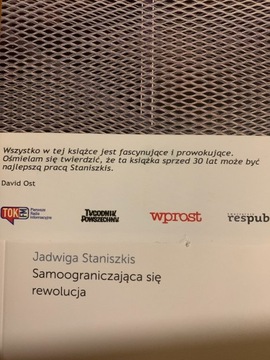 Samoograniczająca się rewolucja - J. Staniszkis 