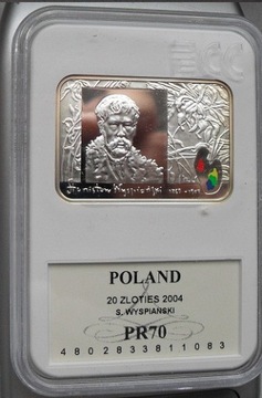 20 zł. Wyspiański 2004 r. PR 70.