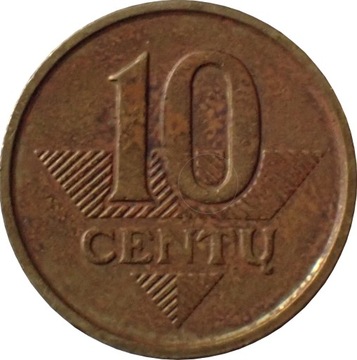 Litwa 10 centu z 2007 roku - OBEJRZYJ MOJĄ OFERTĘ