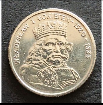 Moneta 100 złotych - Król Władysław I Łokietek