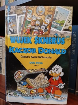 Wujek Sknerus i Kaczor Donald. Tom 4 NOWY FOLIA