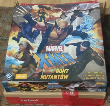 Nowa gra planszowa X-Men Bunt Mutantów Rebel