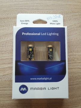 Żarówki LED W5W MARBA LIGHT