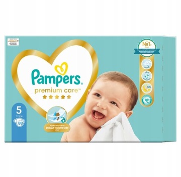 Pieluszki Pampers Premium Care Rozmiar 5 88 szt.