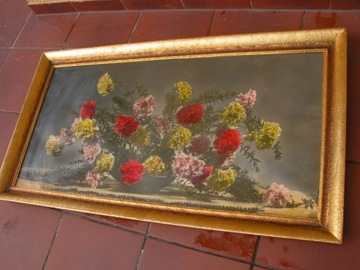 obraz oleodruk kwiaty