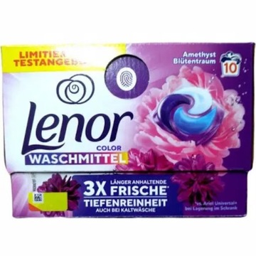 Kapsułki Lenor Color 3w1 , 10 szt . DE