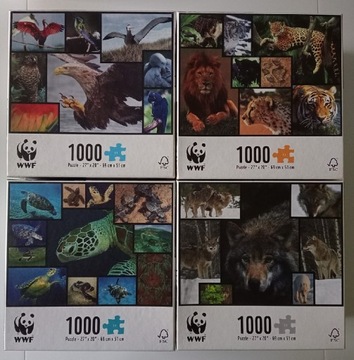 Puzzle WWF Komplet 8×1000 el