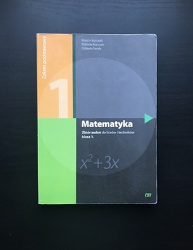 Zbiór zadań Matematyka 1 zakres podst. - używany