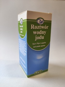 Roztwór wodny jodu Płyn Lugola