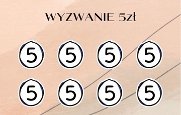 Wyzwanie 5 zł segregator a6