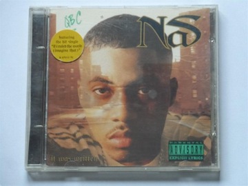 NAS - IT WAS WRITTEN + sticker